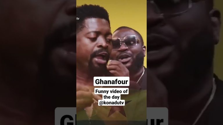 Ghanafour funny video of the day #trending #viralvideo #1k #oyerepa #basketmouth #ghana #auntienaa