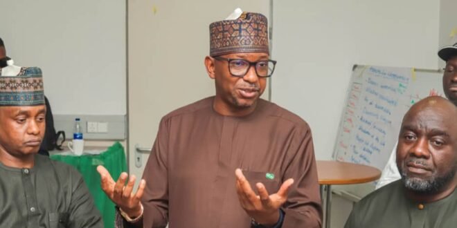The president of the NSC Dikko declares the Fic Trampolino Int’l to judge the course closed in Abuja
