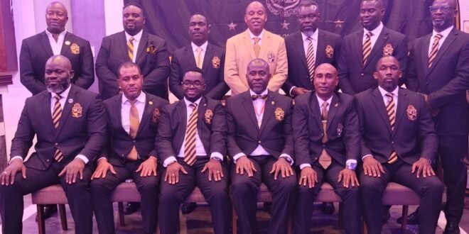 Alpha Phi Alpha Fraternity inducts new leadership