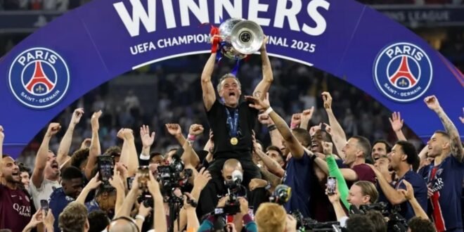 PSG Thrash Inter Five Star in the Champions League Final