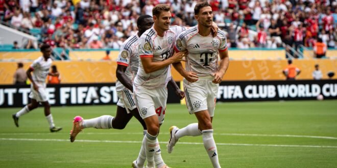Bayern reaches the quarterfinals after 4-2 Victoria against Flamengo