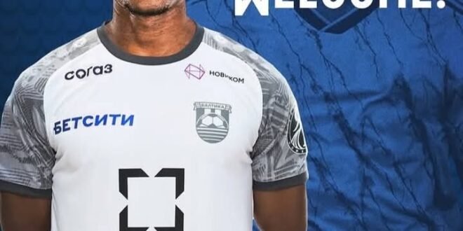 Chinese Nigerian striker offers FC Baltik Kalinningrad in a four -year contract