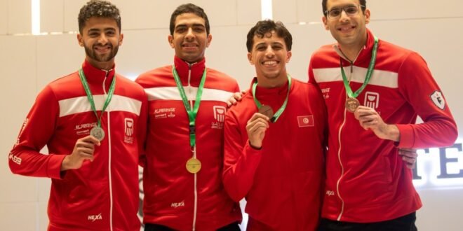 Egypt sweeps the individual gold medal in the African fence champion holding in Lagos