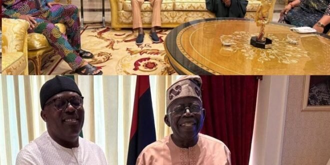 Fubara, Adeleke, Davido visited Tinubu in Lagos