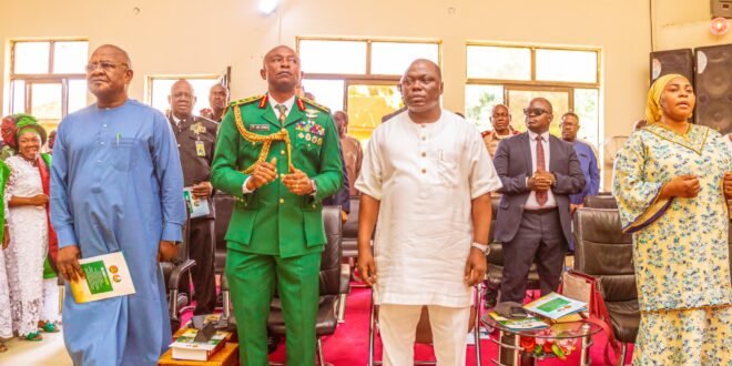 Gov Kefas praises 6 sacrifices of brigade troops in the state of Taraba … asks for a deeper loyalty, devotion
