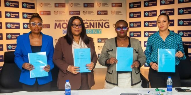 Keystone Bank, Edc Sign Mou to enhance SMEs in Nigeria