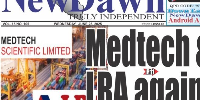 Medtech & LRA again! – Liberia news The New Dawn Liberia, premier resource for latest news