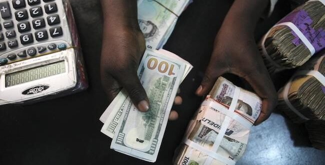 Naira spilled N1.18 against the dollar in the official window
