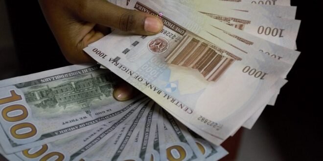 Naira spilled N3.15 against the dollar in the official window
