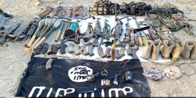 Once again the troops attack terrorists, neutralize the scores, recover assorted weapons