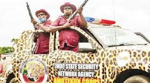 Ondo: Amatekun 32 suspicious criminal parades