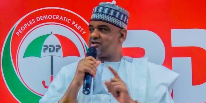 PDP denied the spokesman’s comments about the NEC meeting, Inec