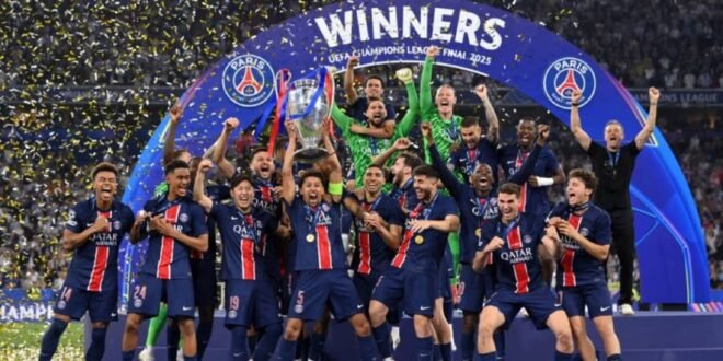 PSG Lift First Ucl Trophy in style, Demolish Inter 5-0