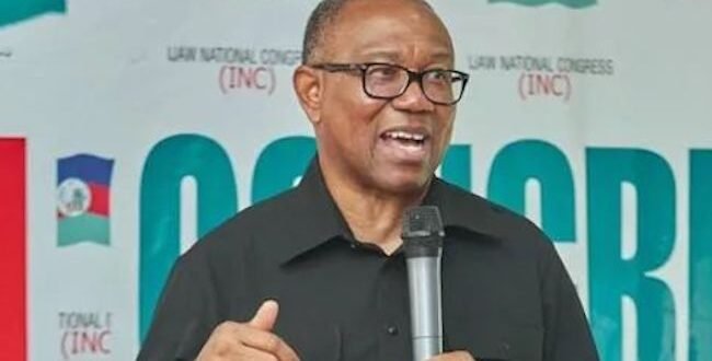 Peter Obi donated ₦ 20m to victims of Niger floods during the visit