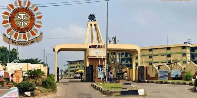 Protest erupted when Ibadan Poly students, alumni refused to replace the name of the institution