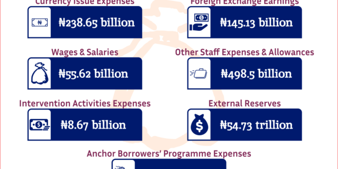 Ripplesmetrics: CBN reports 21,400% of currency printing costs amid an increase in staff costs