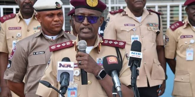 The Head of FRSC remembers the patrol team for alleged bribery, investigation of orders