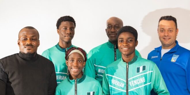 The Nigerian team launched the squad for the 23rd African fence championship
