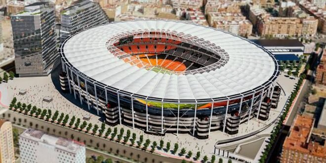 Valencia CF protects $ 377 million for the Nou Mestalla Stadium