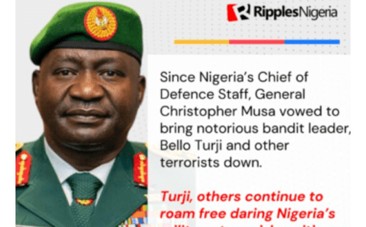 10 months after CDS Moses vowed to get rid of Bello Turji, Bandit Kingpin was still roaming freely