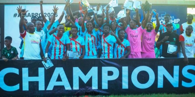 House of Prayer FA Clinches Historical Title of the AMAPRO FOOTBALL CHAMPIONSHIP WITH A STRANGE VICTORY ABOUT Discovery Talent Academy