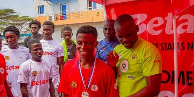 Lastued Appears the winner of Lagos Campus Beach Soccer 2025