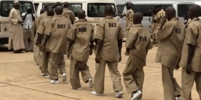 Nigeria secured 44 penalties in the latest phase of Kainji terrorism trials, in total now 785