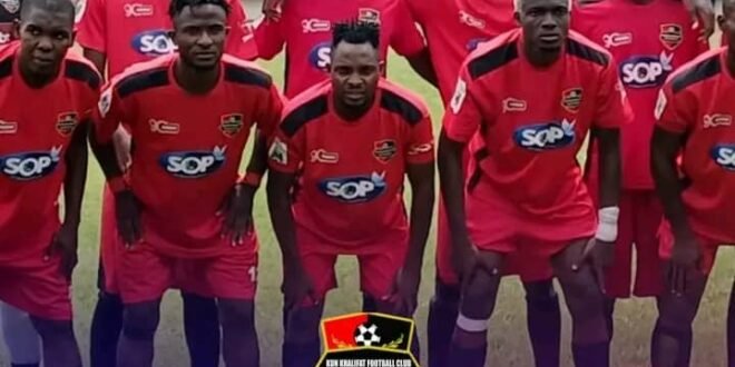 The best CEO in the world congratulates Kun Khalifat for the NPFL promotion