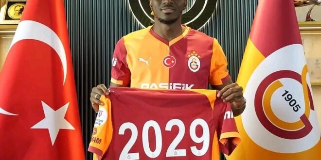 OFFICIAL: Galatasaray reveals Osimhen as the most paid footballer in the history of Turkish football