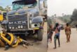 Two university students die in truck, an accident with Tricycle