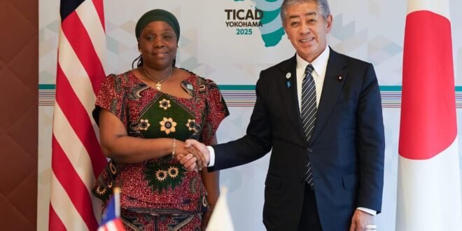Japan offers support to strengthen Liberia’s Coastal and Maritime Defense