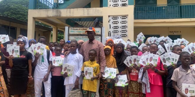 No way of escape in life except hard work, “says Afuape to students