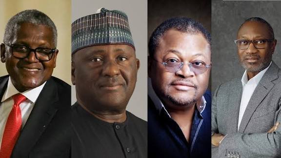 4 Nigerians make the list, and Dangote remains the richest man in Africa (See full list)