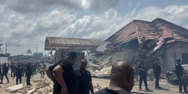 Calabar as the number of blast victims rose to 60 as health officials assessed the condition of the victims