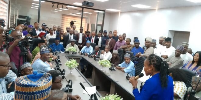 Clerk Ogunlana Launches Cutting-Edge Newsroom in NASS, Signaling New Era of Institutional Reform