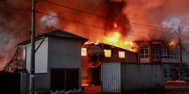 Five people killed in Russian attack in Ukraine as peace talks stall amid Middle East conflict | World News