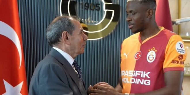 Galatasaray President: We have paid for Osimhen