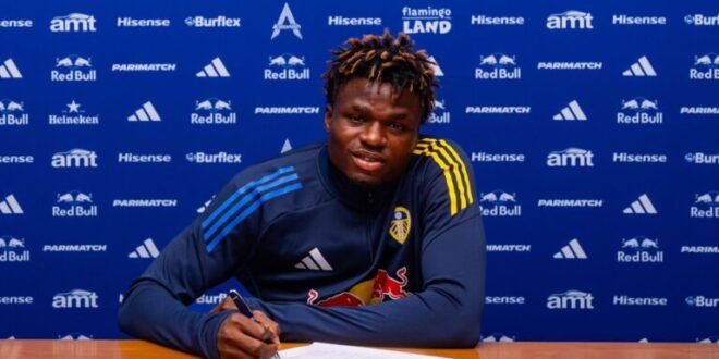 Leeds United Coach Reveals Plan For CHAN Eagles Defender Ngenge