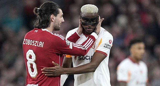 Liverpool end Galatasaray’s UCL fairytale… Osimhen forced off injured at Anfield