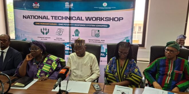 OHOPRS: FG, partners adopt national framework for poverty reduction