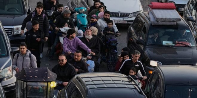 Panic on the streets of Beirut as Israeli rhetoric fuels fears of all-out war | World News