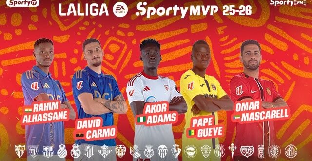 SPORTY LALIGA announces the nominees for the African MVP