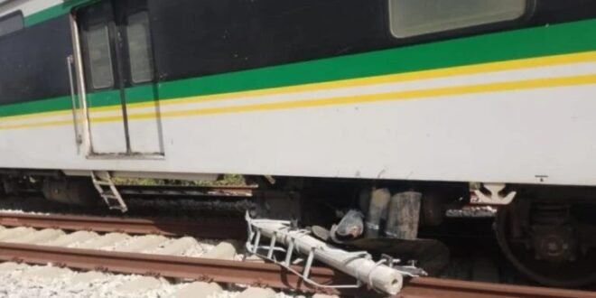 Several people were injured after the incident disrupted the Abuja – Kaduna train service
