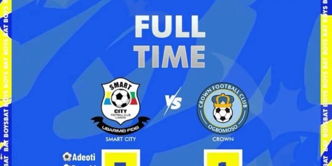 Smart City FC advances to 20 points in week 14 victory and keeps NPFL promotion dream alive