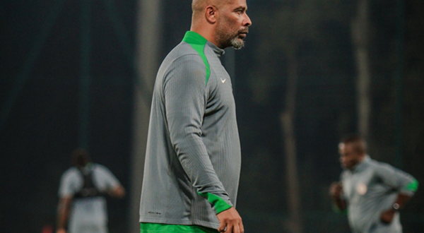 Super Eagles coaches arrive in Antalya… Chelle seems calm despite contractual impasse