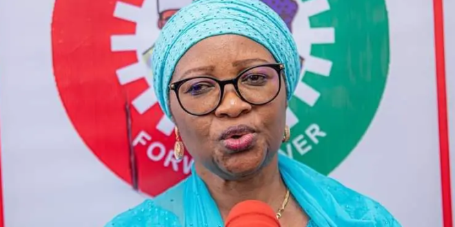 The LP crisis continued when NEC fired Nenadi Usman as its chairman