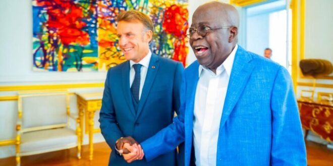 Tinubu secured French military support after talks with Macron, marking insecurity as a top priority