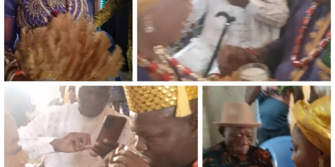 Veteran sports journalist Raymond Akparhuere marries Onyeyechi Okeiyi in a colorful traditional ceremony