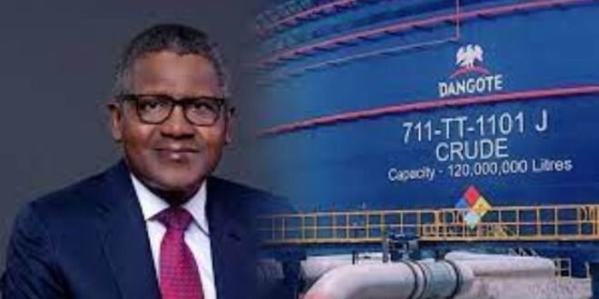 With global refineries idle, we have become Nigeria’s energy lifeline – Dangote Refinery