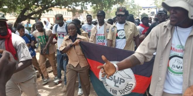 SUP’s Protest Shut Down as Police Use Tear Gas